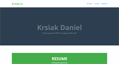 Desktop Screenshot of krsiak.cz